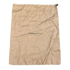 Gianvito Rossi Shiny Black Designer Cloth Dust Bag